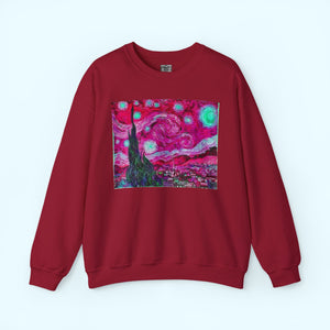 Star Night Fuchsia - Crewneck