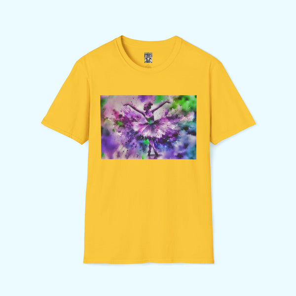 Polychrome Ballet Purple - Soft-Style Tee