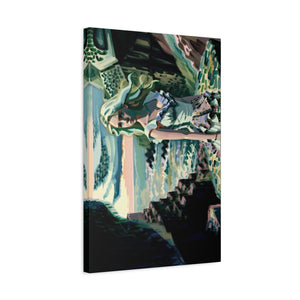 Cliff Over The Sea - Canvas Poster