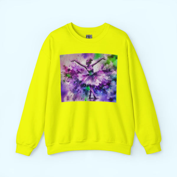Polychrome Ballet Purple - Crewneck