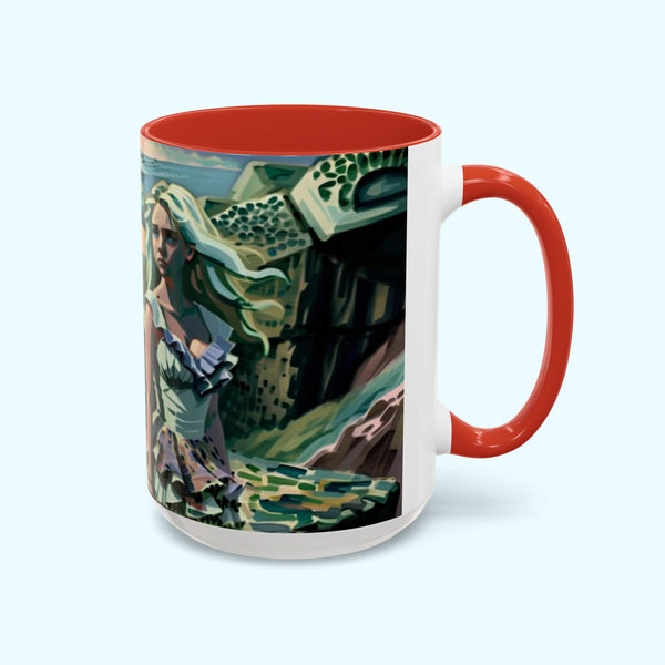 Cliff Over The Sea - Coffee Mug - 15oz