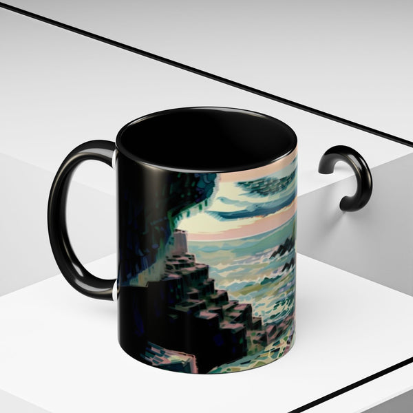 Cliff Over The Sea - Coffee Mug - 11oz