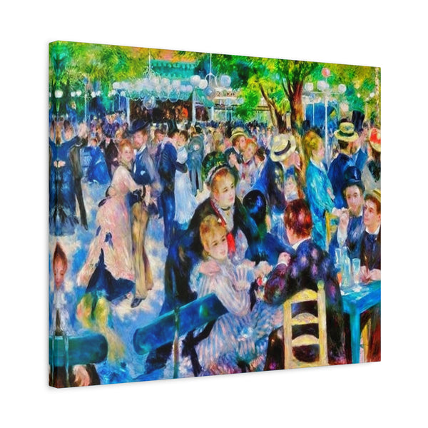 Renoir Dance Upscale - Canvas Poster