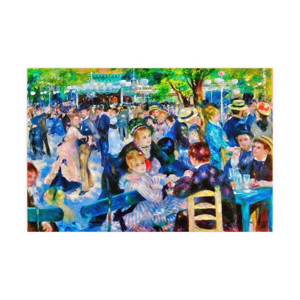 Renoir Dance Upscale - Silk Poster