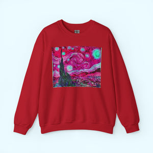 Star Night Fuchsia - Crewneck
