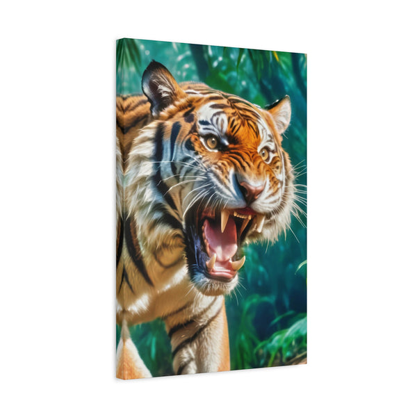 Orange Bengal - Canvas Poster