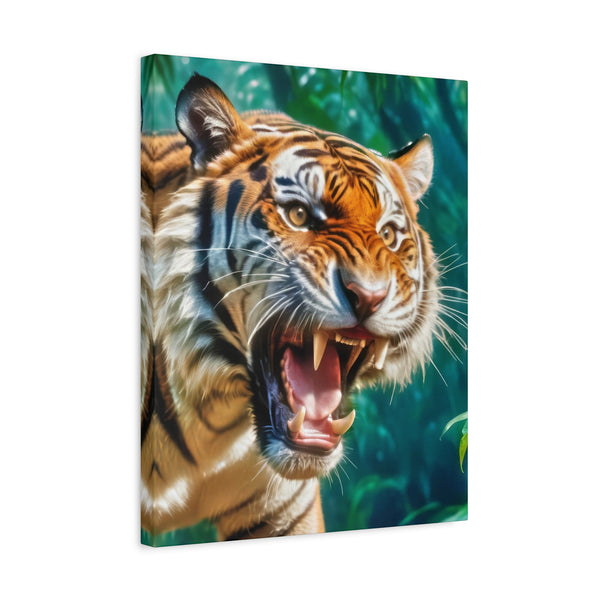 Orange Bengal - Canvas Poster