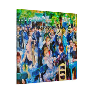 Renoir Dance Upscale - Canvas Poster