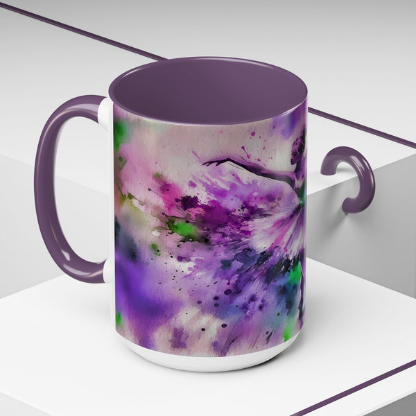 Polychrome Ballet Purple - Coffee Mug - 15oz