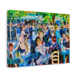 Renoir Dance Upscale - Canvas Poster
