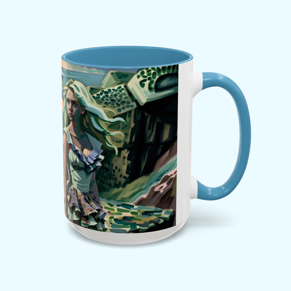Cliff Over The Sea - Coffee Mug - 15oz