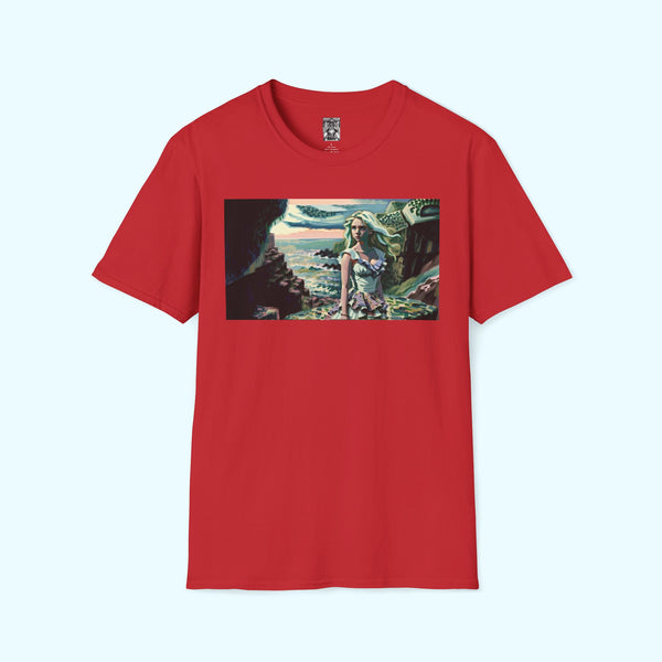 Cliff Over The Sea - Soft-Style Tee