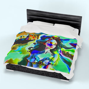 Marquise Capri - Velveteen Plush Blanket