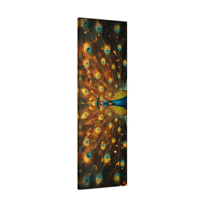 Neon Plumage - Canvas Poster
