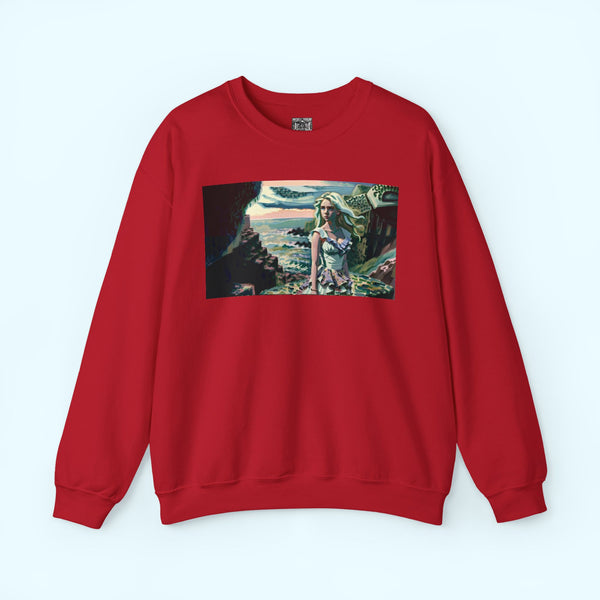 Cliff Over The Sea - Crewneck