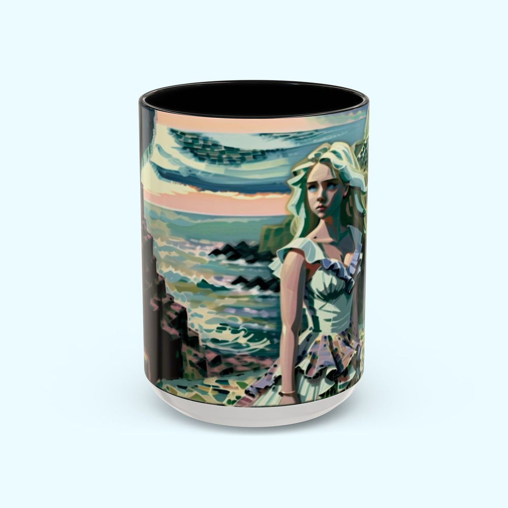 Cliff Over The Sea - Coffee Mug - 15oz