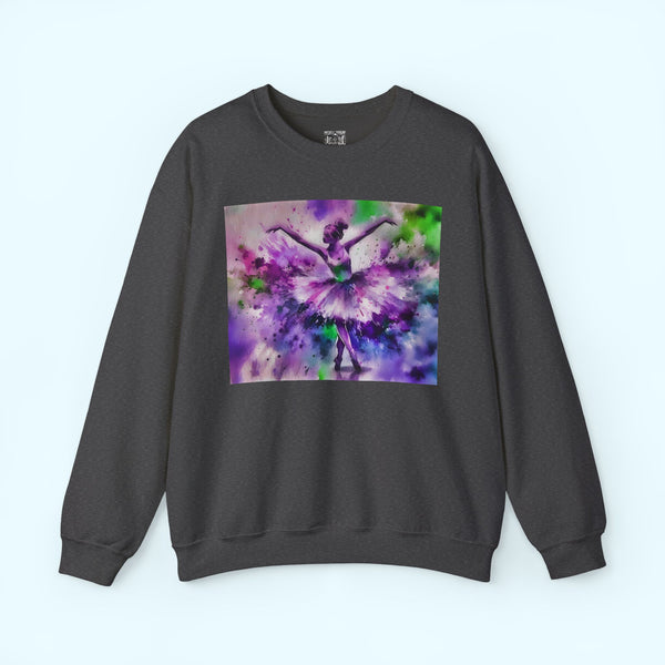 Polychrome Ballet Purple - Crewneck