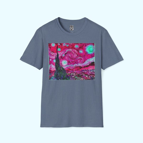 Star Night Fuchsia - Soft-Style Tee