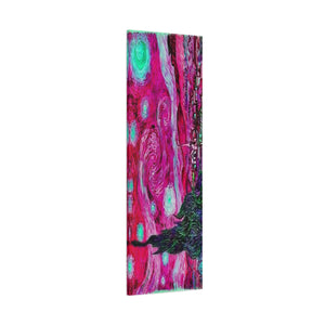 Star Night Fuchsia - Canvas Poster