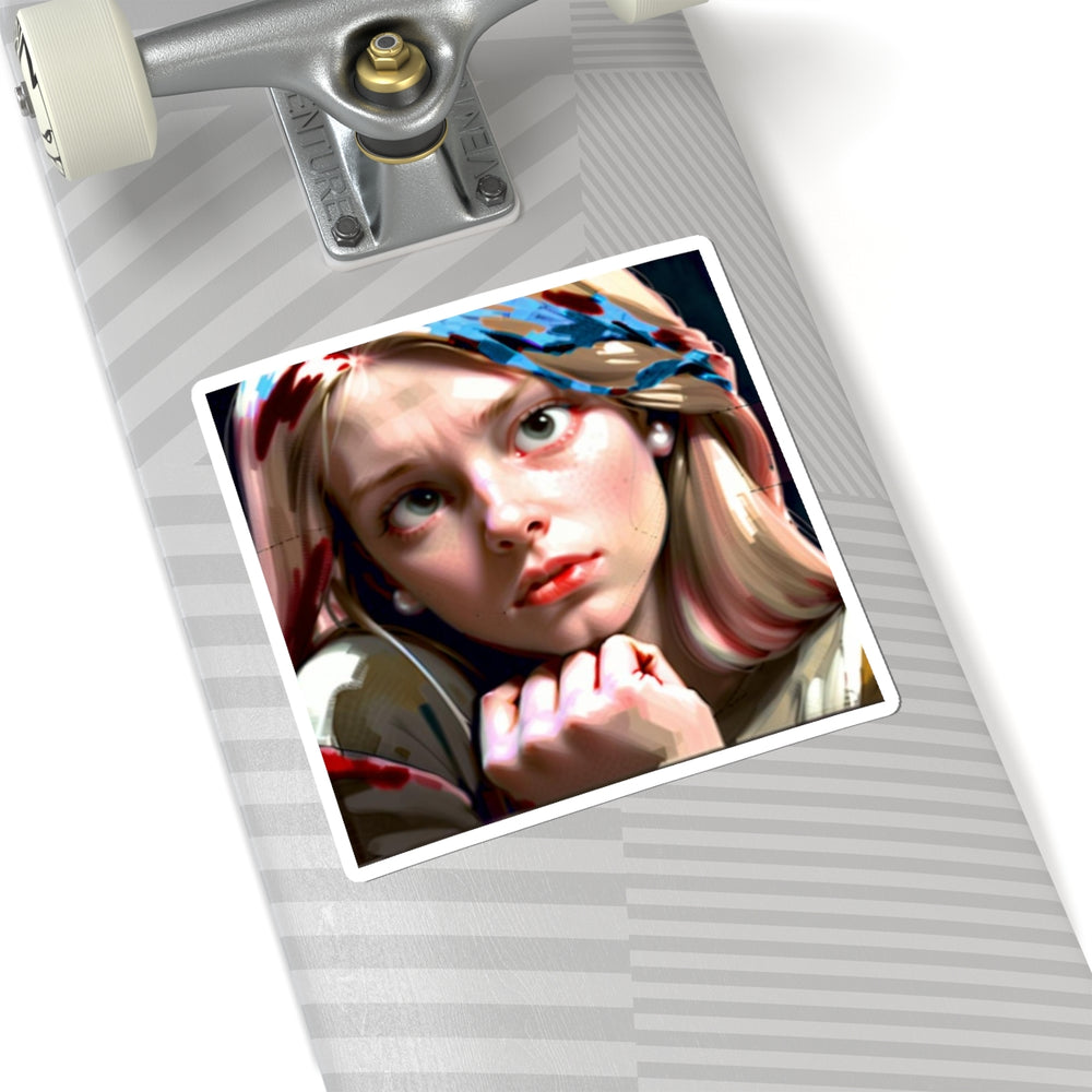 Alicia - Vinyl Square Sticker