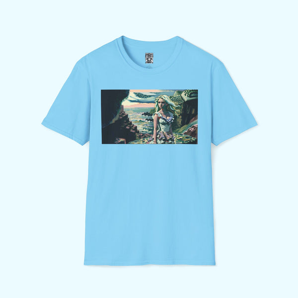 Cliff Over The Sea - Soft-Style Tee