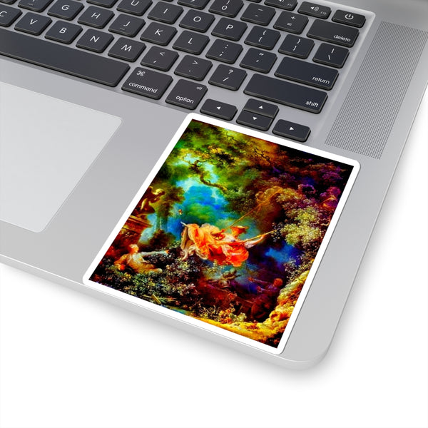 1767 Swing Upscale - Vinyl Rectangle Sticker