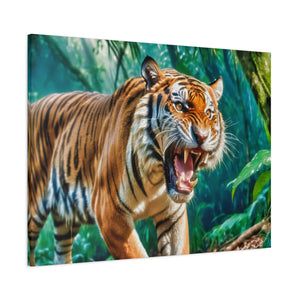 Orange Bengal - Canvas Poster