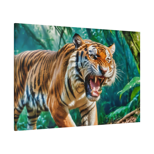 Orange Bengal - Canvas Poster