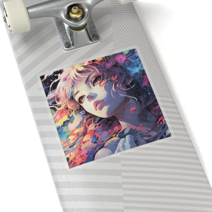 My Echoing Mind - Vinyl Square Sticker