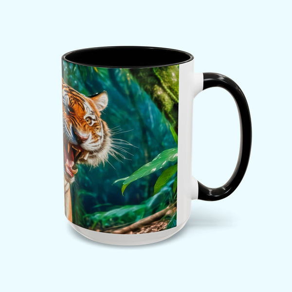 Orange Bengal - Coffee Mug - 15oz