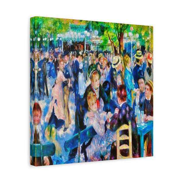 Renoir Dance Upscale - Canvas Poster