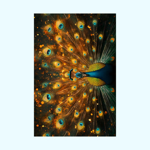 Neon Plumage - Matte Poster