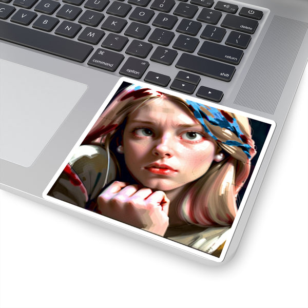 Alicia - Vinyl Square Sticker