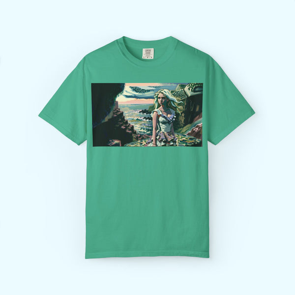 Cliff Over The Sea - Graphic Tee