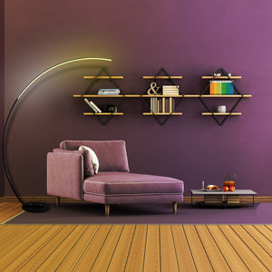 New Modern Curve Floor Lamp | 358 Light effects