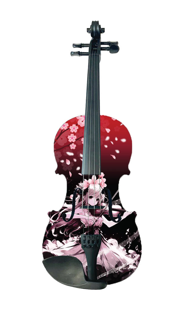 Cherry Blossom Girl Violin