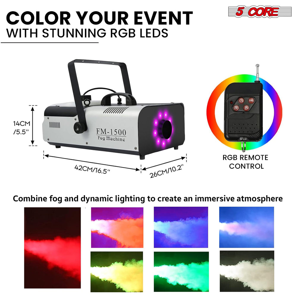 5 Core Indoor/Outdoor Fog Machine