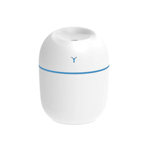 Portable Ultrasonic Humidifier & Aroma Essential Oil Diffuser LED Night Lamp
