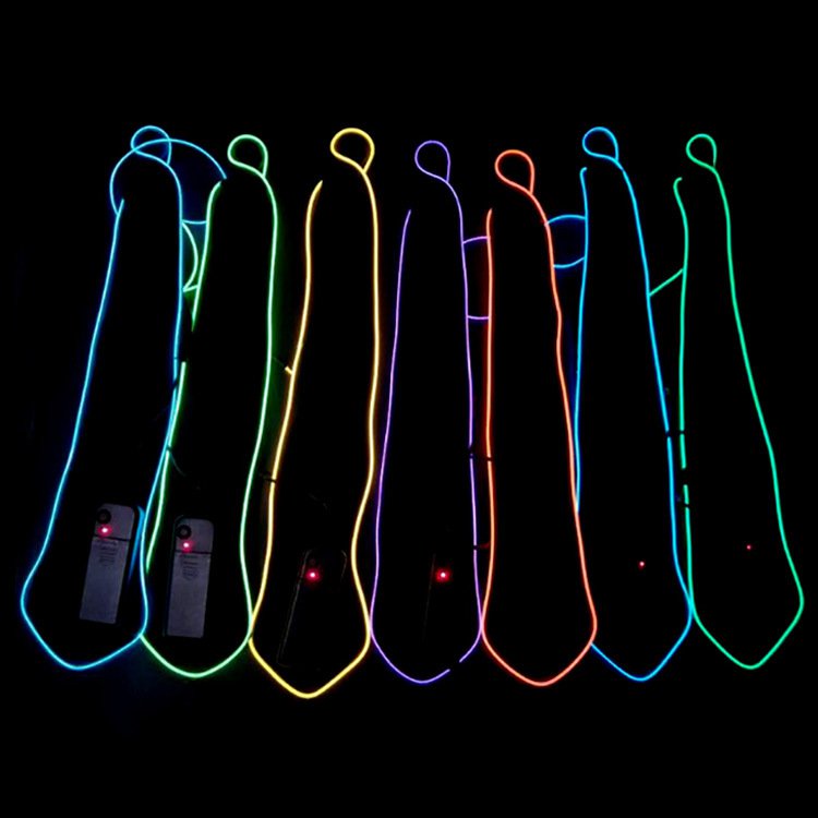 Light Up Black Tie