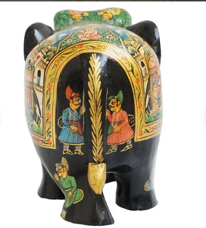 Wooden Handcrafted Mughal Elephant 5 Inches