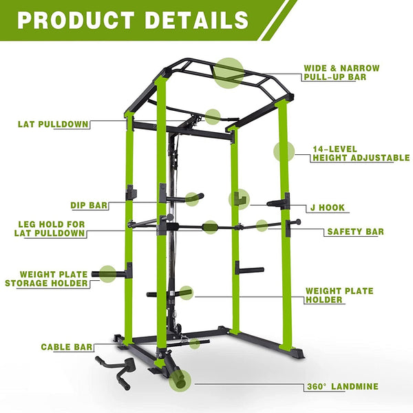 Green Multi-functional Power Cage