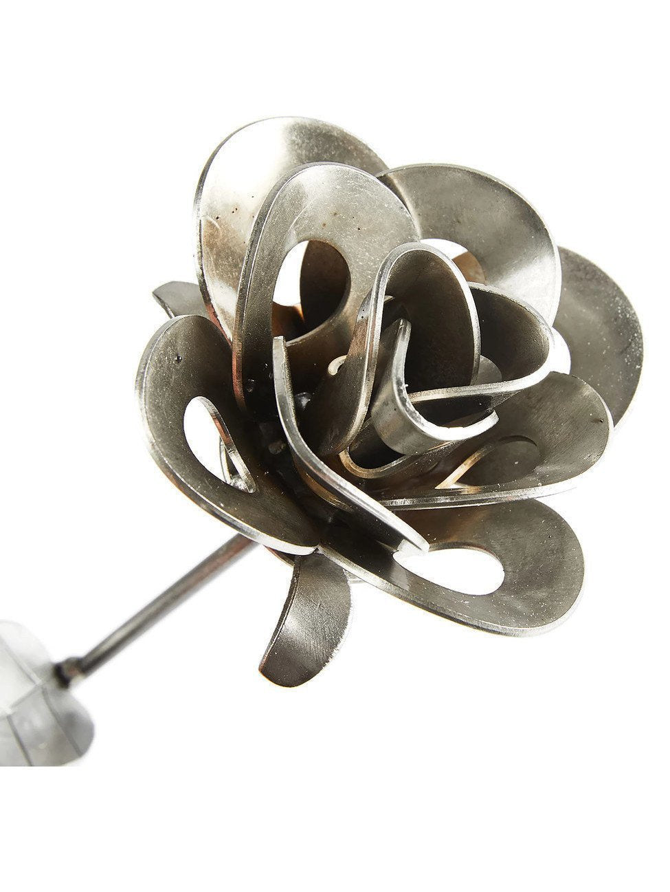 Original Immortal Rose, Steel Rose Sculpture